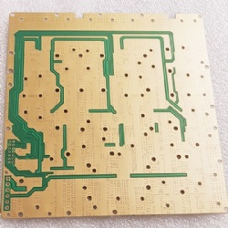Rogers microwave RO4350B pcb with gold plated surface treatment RF circuit